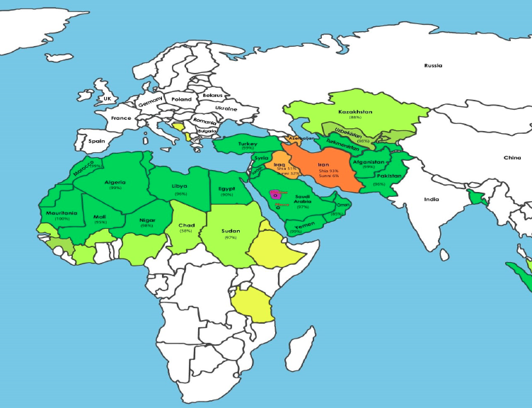 History of muslim land